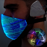 Optic Fibre LED Mask