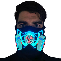 Sound Activated LED Mask
