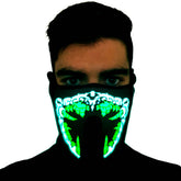 Sound Activated LED Mask