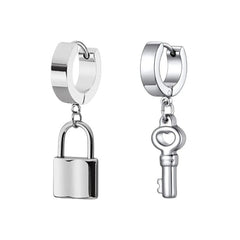 Lock & Key Earrings