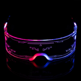 Cyberpunk LED Glasses