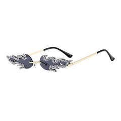 Iced Flame Glasses
