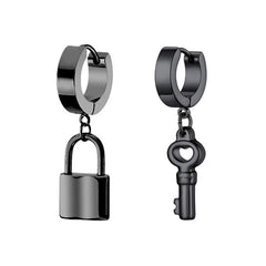 Lock & Key Earrings