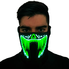 Sound Activated LED Mask