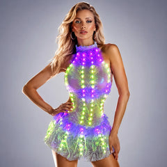 Celestia LED Rave Dress supplier product view 3