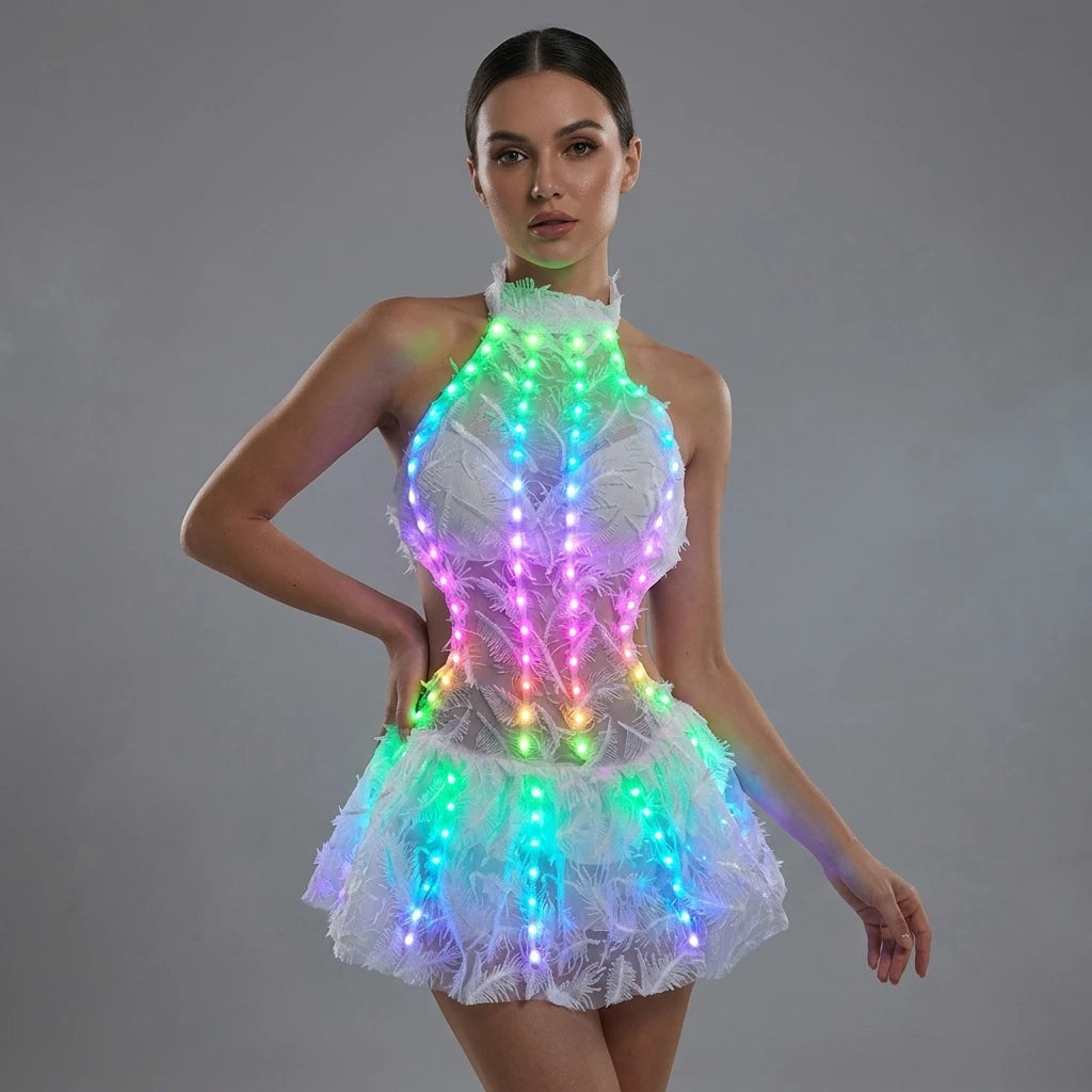 Celestia LED Rave Dress supplier product view 5