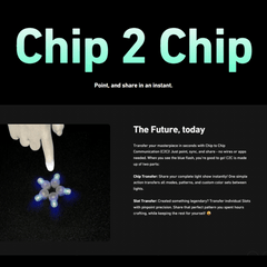 Futuristic Lights SE Atom Motion Reactive LED Gloves