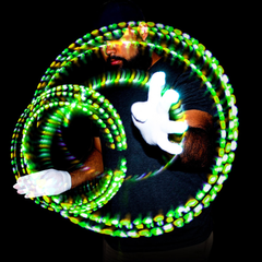 GloFX Gel LED Glove Set