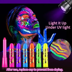 Glowrush UV Face & Body Crayons