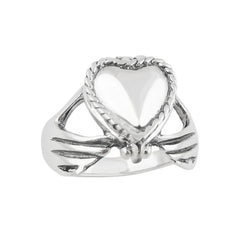 Heart Compartment Ring