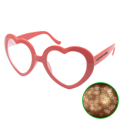 Heartception Diffraction Glasses